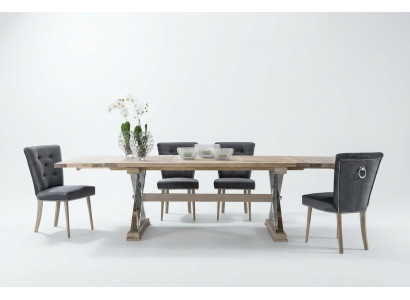 Dining room wooden tables dining set chair group new table 4 design
