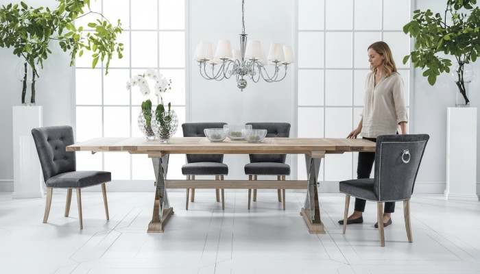 Dining room wood tables dining set chair group new table 6 design
