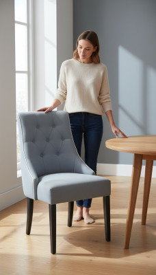 Chesterfield chair set group design upholstered armchairs 10x new