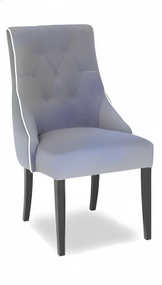 Lean Chair Restaurant Industry 2x Designer Chairs Seat Upholstery Chesterfield Set