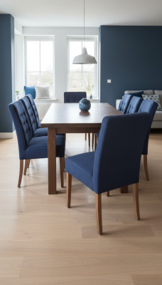 Dining room chair set, armchairs complete set, living room 8x pieces new