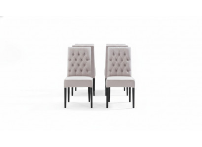 Chesterfield chair set design armchairs upholstered armchair group 8x new suite