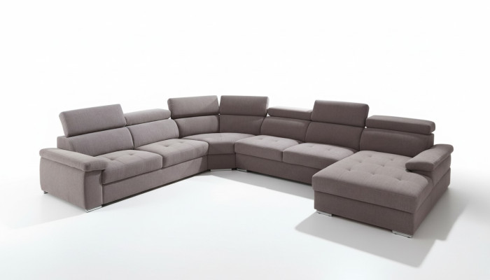 XXL Large Living Room Sectional Textile Sofa Upholstery Sofas Couches New