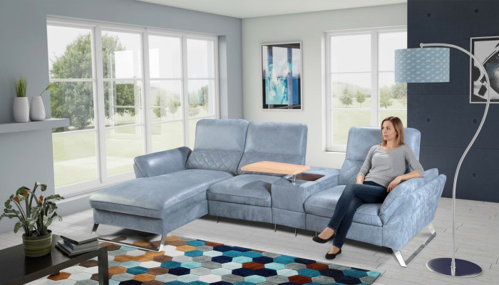 Home theater sofa couch upholstery leather couches sofas corner set relax footrests