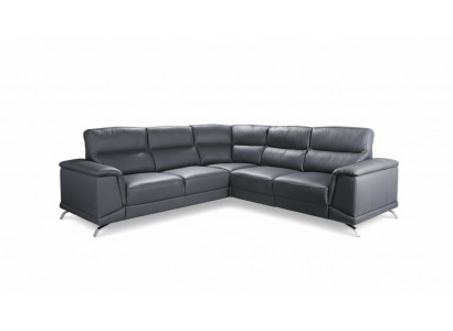 Corner set home theater sofa couch upholstery couches sofas relax footrests leather