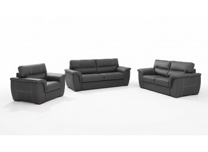 Leather design couch upholstery seat suite sofa sets 3+2+2 leather sofas new