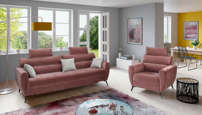 Leather design couch upholstery seating suite suites 3+2+2 leather sofas new