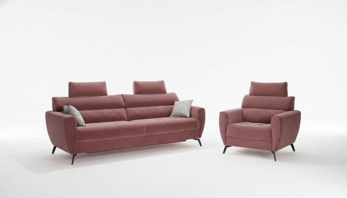 Three-seater couch upholstery design sofa seat 3-seater sofas room furniture modern leather