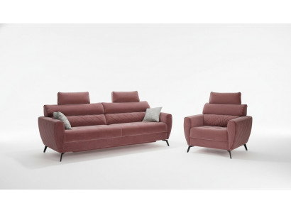 Three-seater couch upholstery design sofa seat 3-seater sofas room furniture modern leather