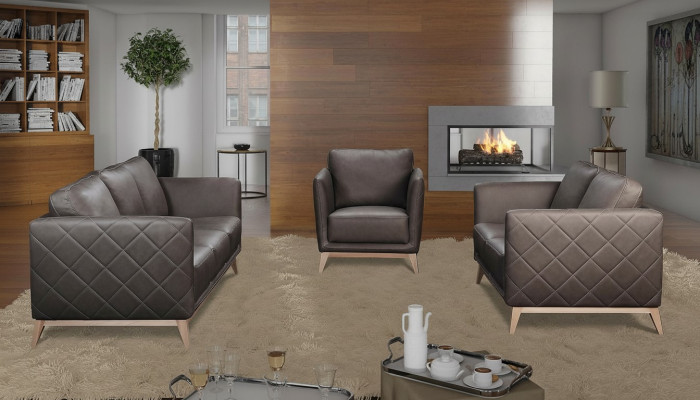 Leather design couch upholstery seat set sofa sets faux leather 3+2+2 new