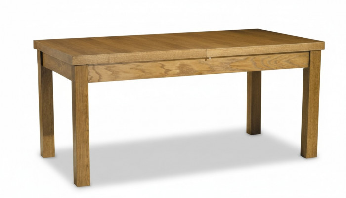 Modern dining table made of wood, rustic wooden table, tables for the dining room.