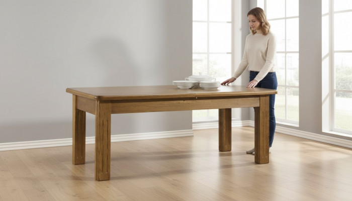 Classic dining table wood rustic wooden table tables dining room 250/450cm