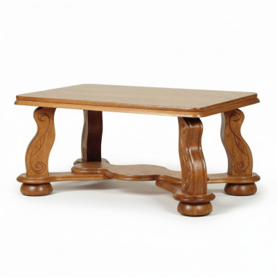 Solid wood table classic coffee table sofa side tables handcrafted wood