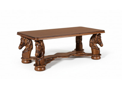 Handcrafted living room table classic couch tables wood carved