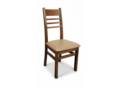 Leather Set of 6 Solid Wood Chairs Dining Chairs Designer Chairs Dining Room Chairs
