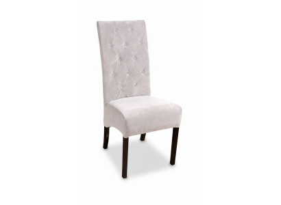 Set of 2x Chesterfield Designer Solid Wood Dining Chairs Designer