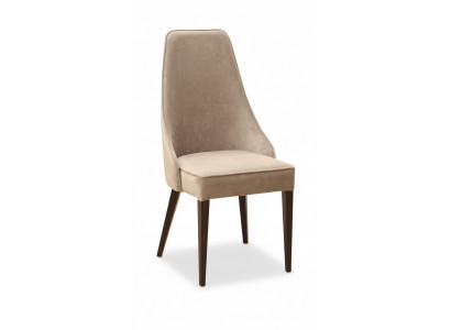 Set of 6x Designer Chairs Leather Armchairs Chairs for Dining Rooms Wood Upholstered
