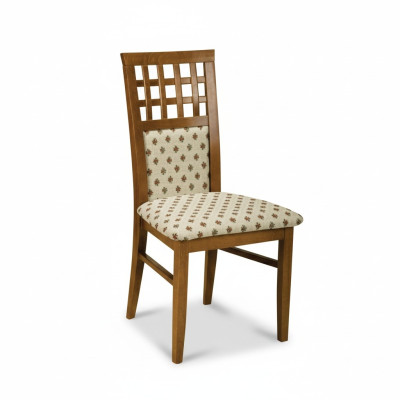 Padded dining room chairs 6x chair set chairs suite fabric textile wood