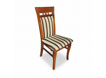 Set of 2 solid wood fabric chairs, group design chairs, dining, back, new, living.
