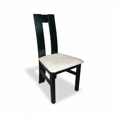 Design chair set 2x armchairs wood textile upholstered chairs gastro fabric dining room