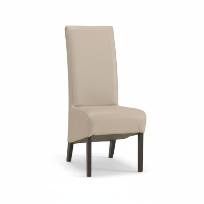 Design chair 4x armchairs chair set group 100% leather new dining room