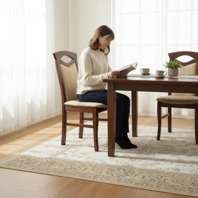 Armchair chair design wood textile upholstery restaurant dining room fabric chairs armchair