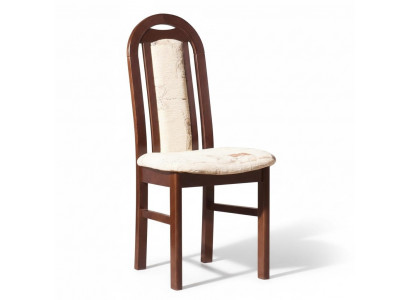 Set of 4x Armchairs Chair Designer Wood Textile Upholstered Chairs Dining Room Fabric