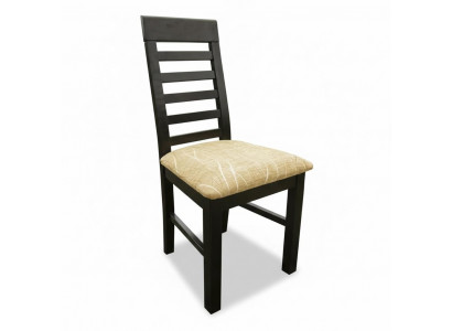 Set of 8x dining chairs designer textile wood upholstered chairs for dining room