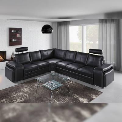 Corner sofa living landscape upholstery corner sofa couch seating ensemble modern leather