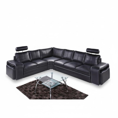 Corner sofa living landscape upholstery corner sofa couch seating ensemble modern leather