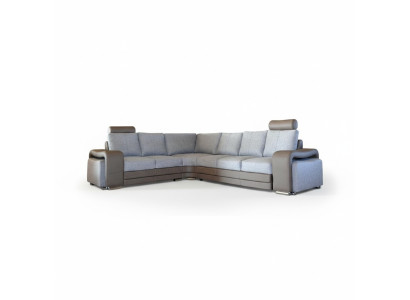 L-shaped fabric corner sofa living area upholstery corner sofa couch seating suite