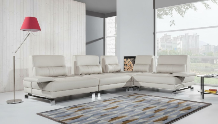 Corner sofa living landscape upholstery corner sofa seating set modern 100% leather couch