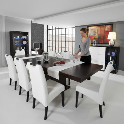 Dining table wooden table wood tables table dining room solid extendable