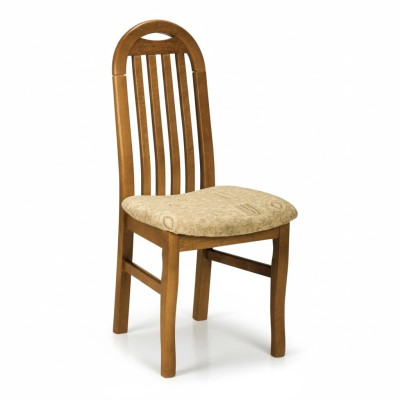 Design chair set: 2x armchairs, solid wood, dining room, new upholstery, fabric for catering