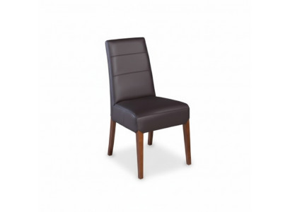 Armchair Gastro Design Chair Wood Upholstery Dining Room Leather Chair Chairs