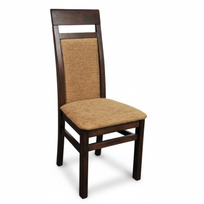 Recline Chair Solid Wood Armchair Wood Fabric Upholstered Chairs Gastro Design