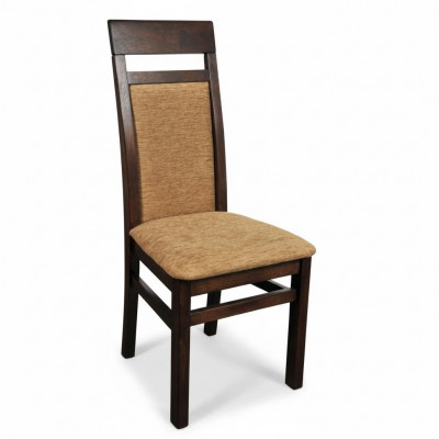 Set of 4 solid wood chairs dining room chair fabric upholstered chairs gastro dining room
