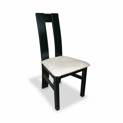 Dining chair set of 10 chairs, armchairs, leather upholstered, solid wood, new, catering.