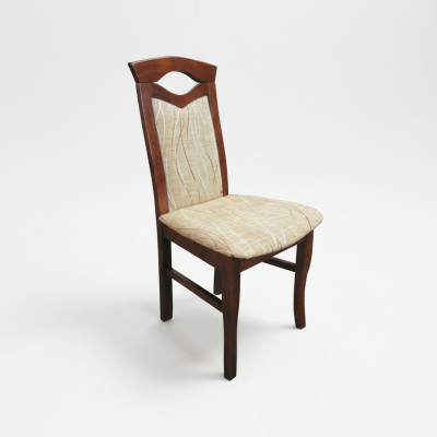 Dining Chair Set 20x Armchairs Solid Wood Fabric Upholstered Chairs Gastro Dining Room