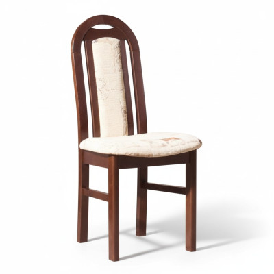Set of 8 Dining Room Chair Armchairs Solid Wood Fabric Upholstered Chairs Gastro