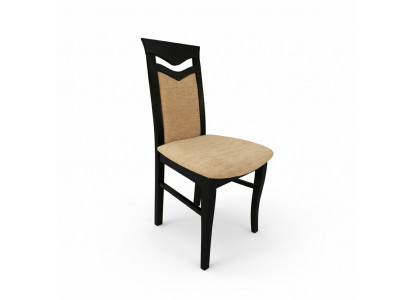 Set of 10x Armchairs Chair Designer Wood Fabric Upholstered Chairs Gastro Dining Room Armrest