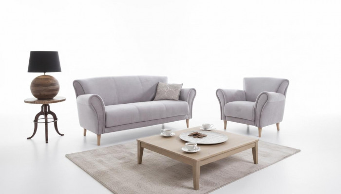 Sofa set 3+1+1 seater sofas couch upholstered set modern couches fabric new