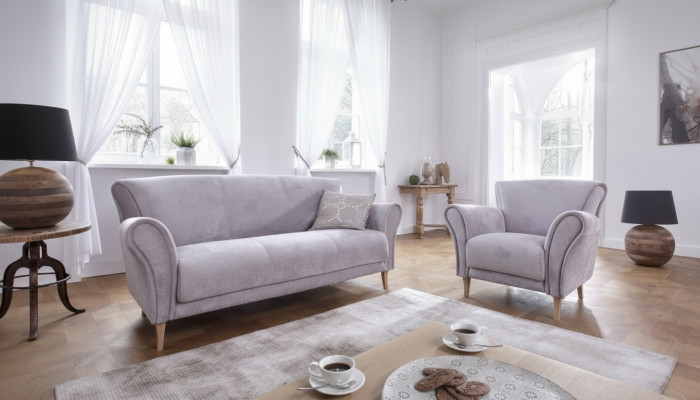 Modern design relax armchair upholstered 1-seater couch sofa living room