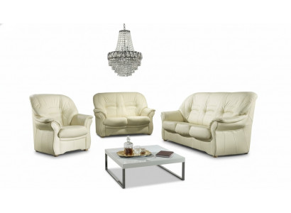 Sofas Couch Upholstery Suite Couches Faux Leather Sofa Set 3+2+1