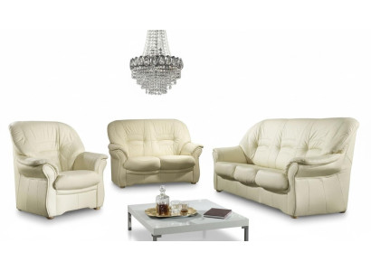 Design Relax Sofas Couch Upholstery Three-Seater Couches Faux Leather Sofa
