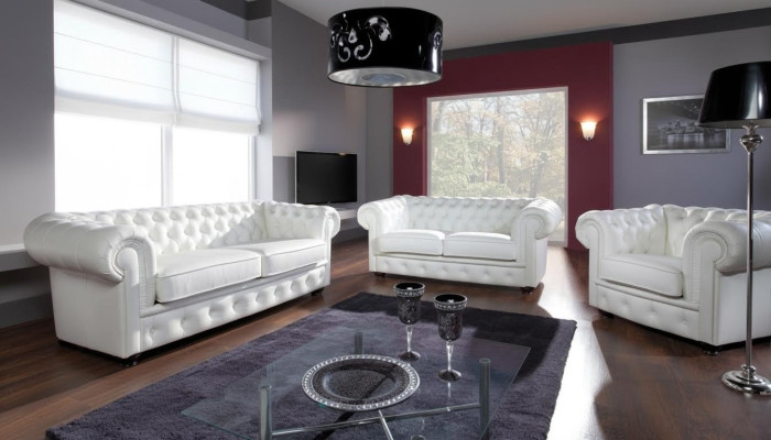Classic Chesterfield Couch 3+1 Seater Sofa Set Velvet Furniture