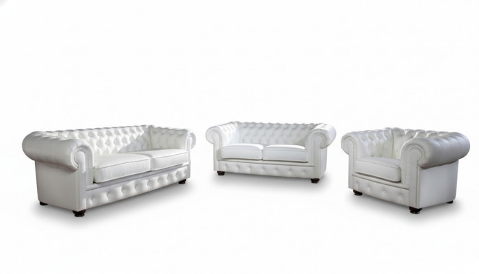 Chesterfield Sofa Set 3+2-Seater Sofa Upholstery Classic Couches