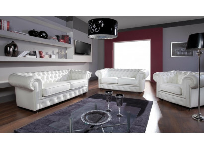 Sofa 2-seater Chesterfield design relax sofas upholstered modern couches