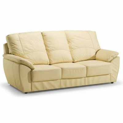 Genuine Leather Sofa Set Couch 3+2 Seat Modern Design Upholstery Suite