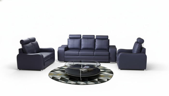Sofa set 3+1+1 seater set design sofa upholstery couches leather couch